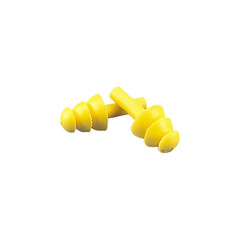 Triple mushroom design soft synthetic rubber earplugs - EP-531