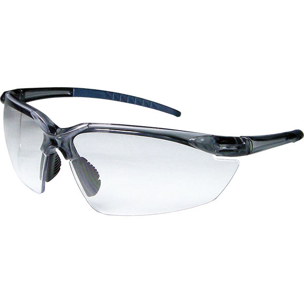 Fashionable design safety eyewear with semi transparent frame - SS-7531