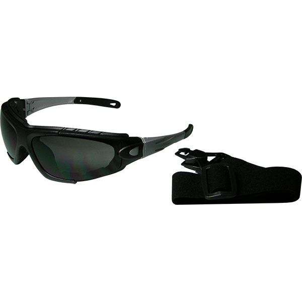 Two pieces safety eyewear with smoke lens - SS-6101S