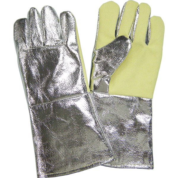 Aluminized gloves - AL-145, AL-165