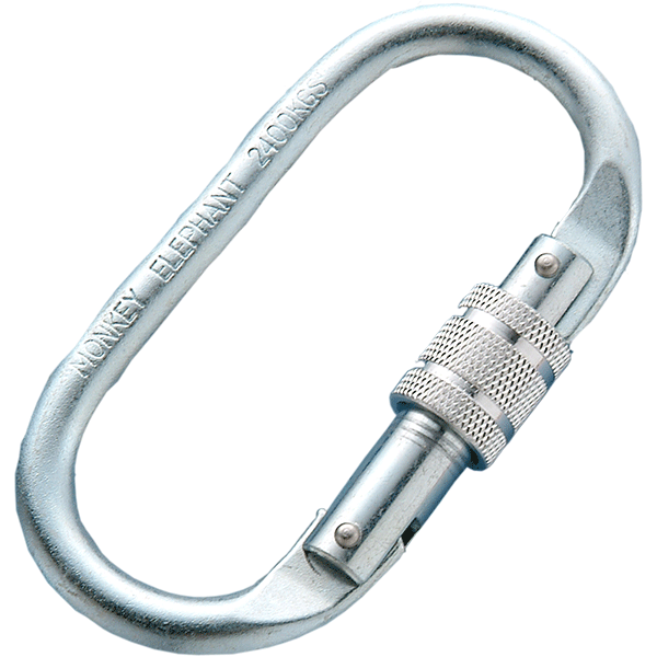 Steel carabiner - SBH-11, SBH-7107