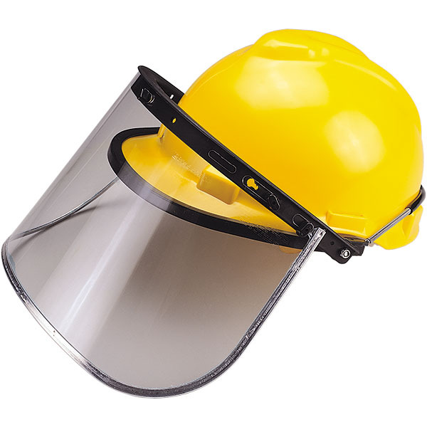 Head protection - Helmet + PC visor