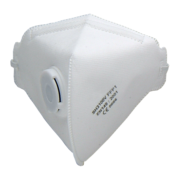 CE Standard FFP1 Vertical Flat Fold Type Disposable Mask - SH-3100V