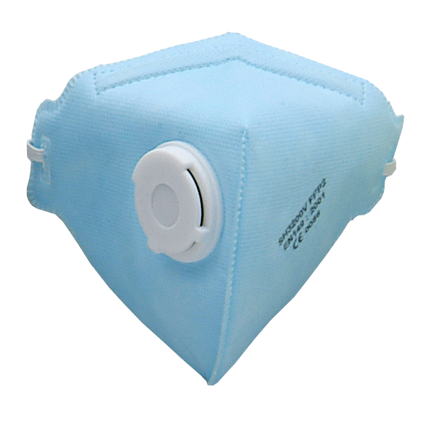 CE Standard FFP2 Vertical Flat Fold Type Disposable Mask - SH-3200V