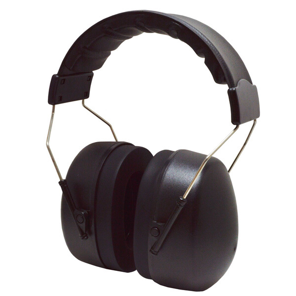 Matt black safety ear protector