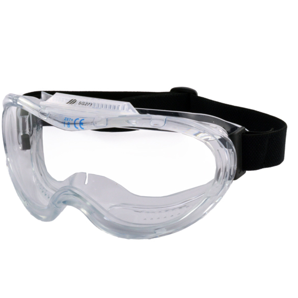 Simple black safety goggle - SG-271