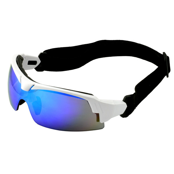 Elastic sport safety glasses