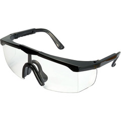 One piece safety glasses with nose piece - SS-255