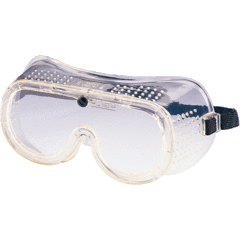 Direct ventilation safety goggle