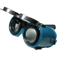 Lift up two pieces welding goggle