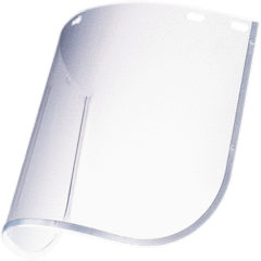 PC visor with anti-fog