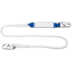 Absorbing lanyard