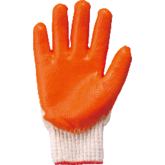 Knitting gloves
