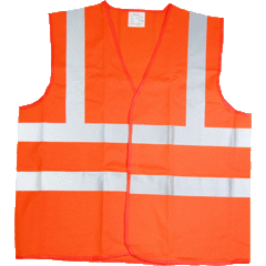 Reflective safety vest