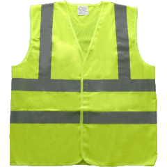 Reflective safety vest