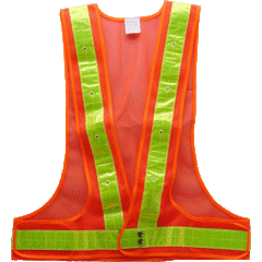 Reflective safety vest