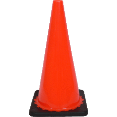 Reflective traffic cone