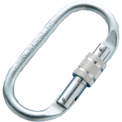 Steel carabiner