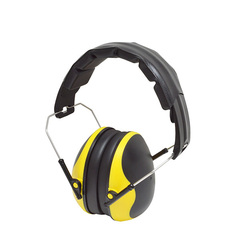 Dual color safety earmuff