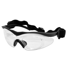 Double layer safety glasses