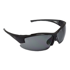 Black sports safety glasses