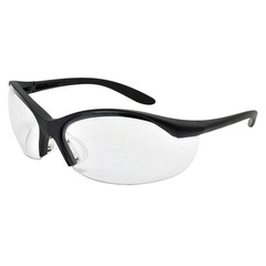 Oval safety glasses