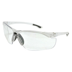 Transparent white safety glasses